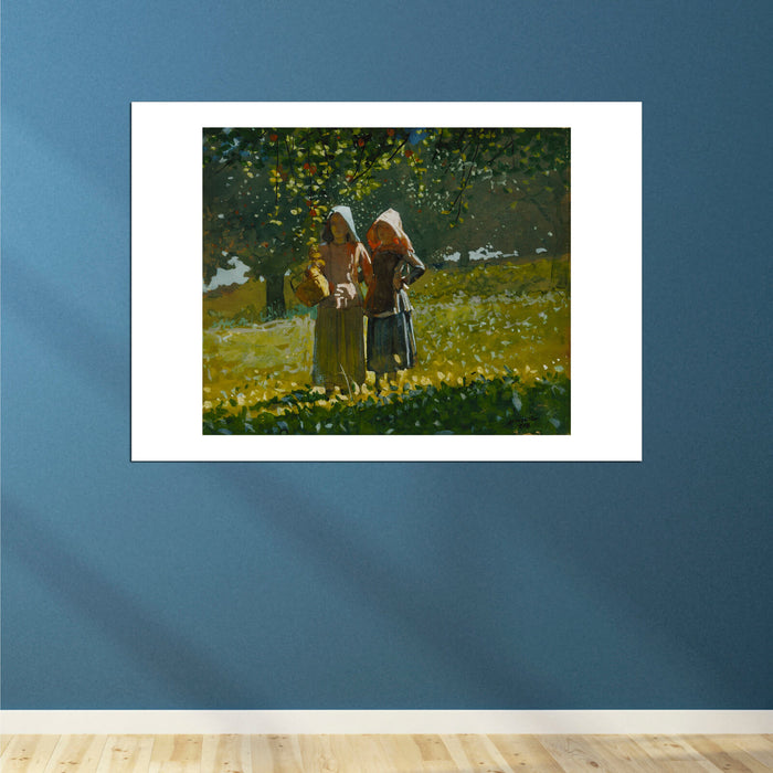 Winslow Homer - Apple Picking