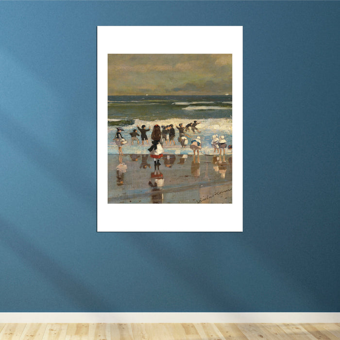 Winslow Homer - Beach scene