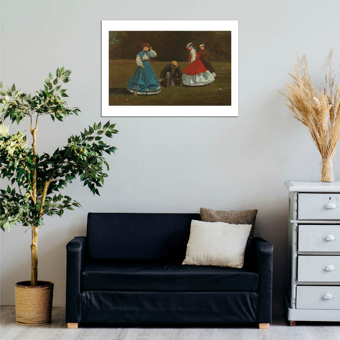 Winslow Homer - Croquet Scene