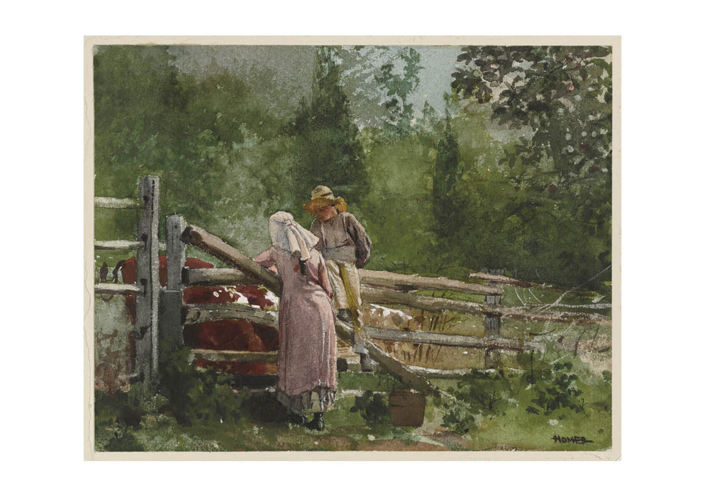 Winslow Homer - Feeding Time (1878)