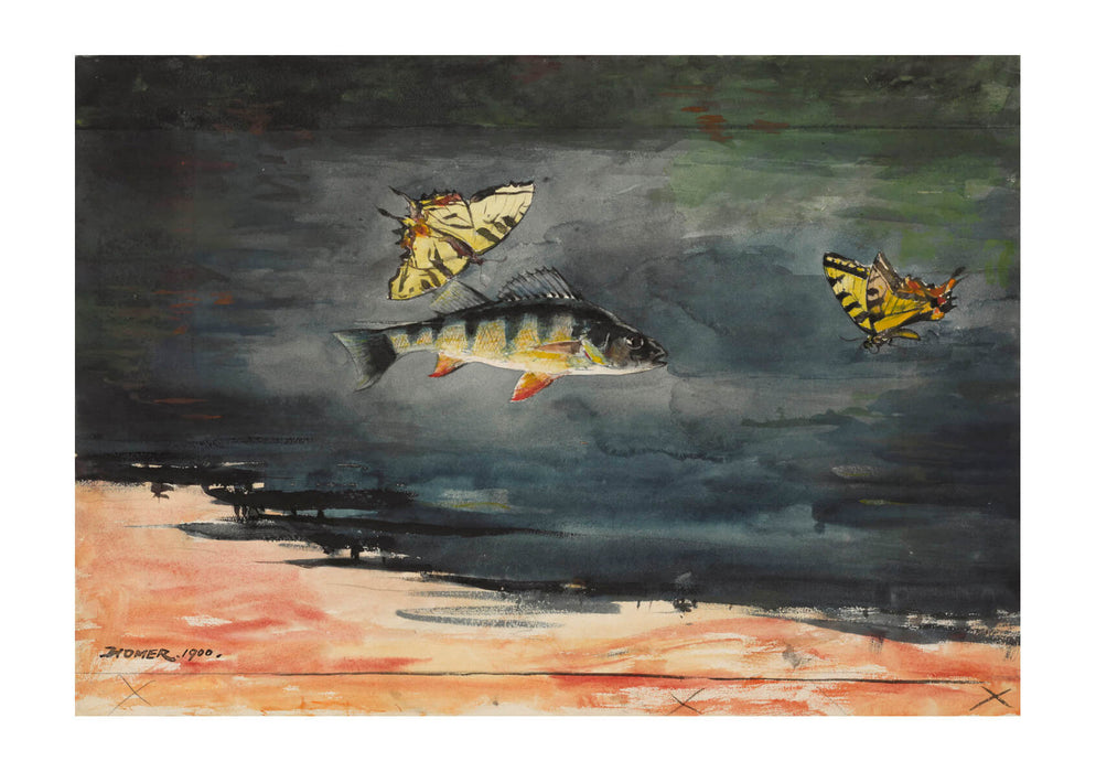 Winslow Homer - Fish and Butterflies