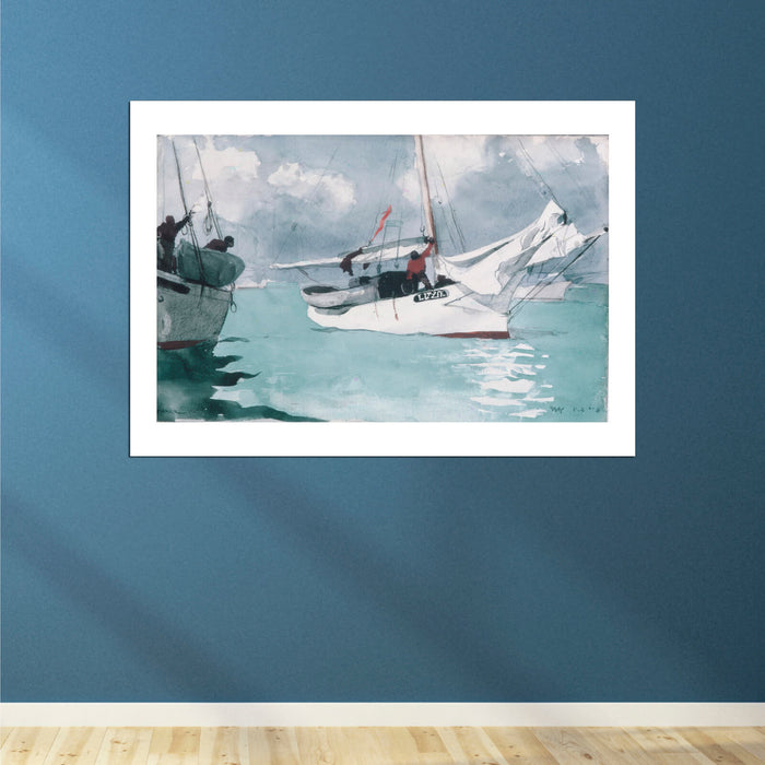Winslow Homer - Fishing Boats Key West