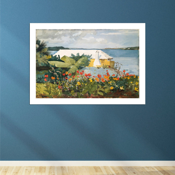 Winslow Homer - Flower Garden and Bungalow Bermuda