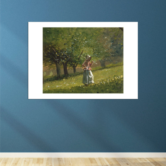 Winslow Homer - Girl with Hay Rake