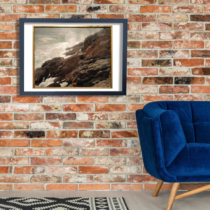 Winslow Homer - High Cliff Coast of Maine