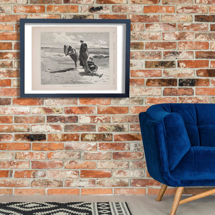 Winslow Homer - High Tide Grey Scale