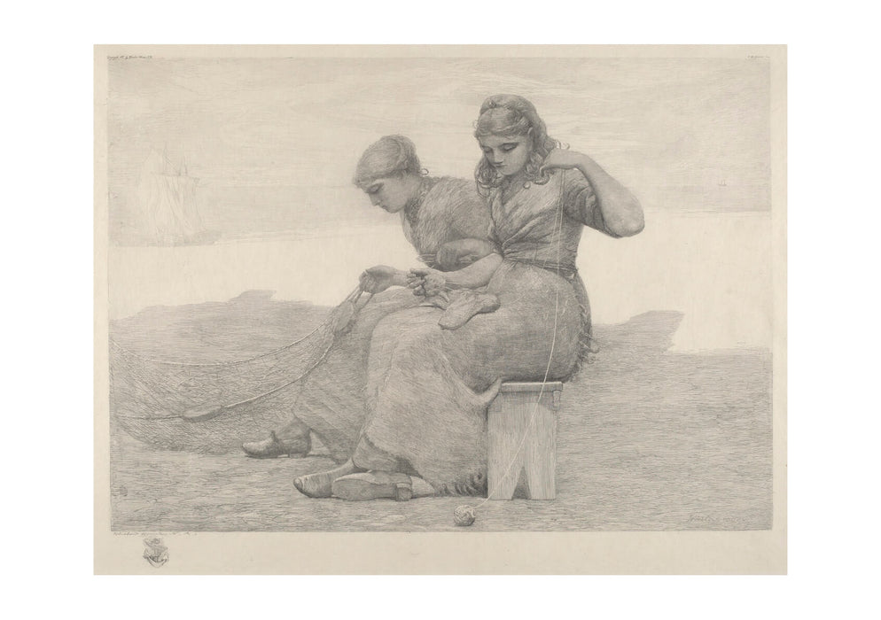 Winslow Homer - Mending Nets 1888 (NGA)