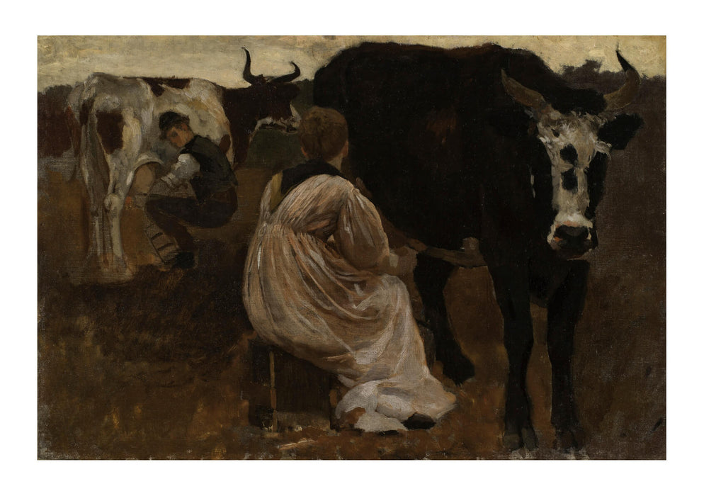 Winslow Homer - Milking