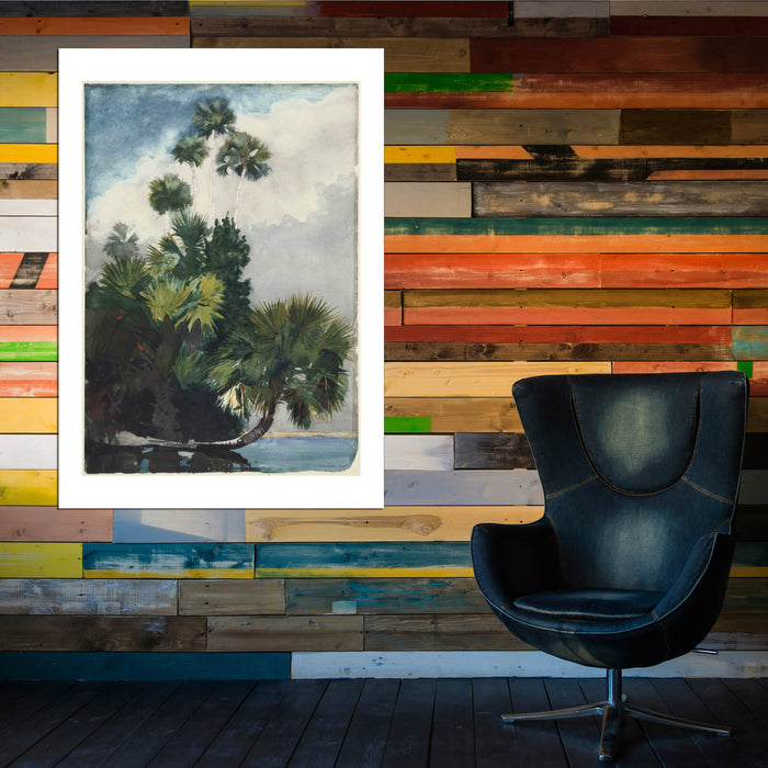 Winslow Homer - Palm Trees Florida (1904)