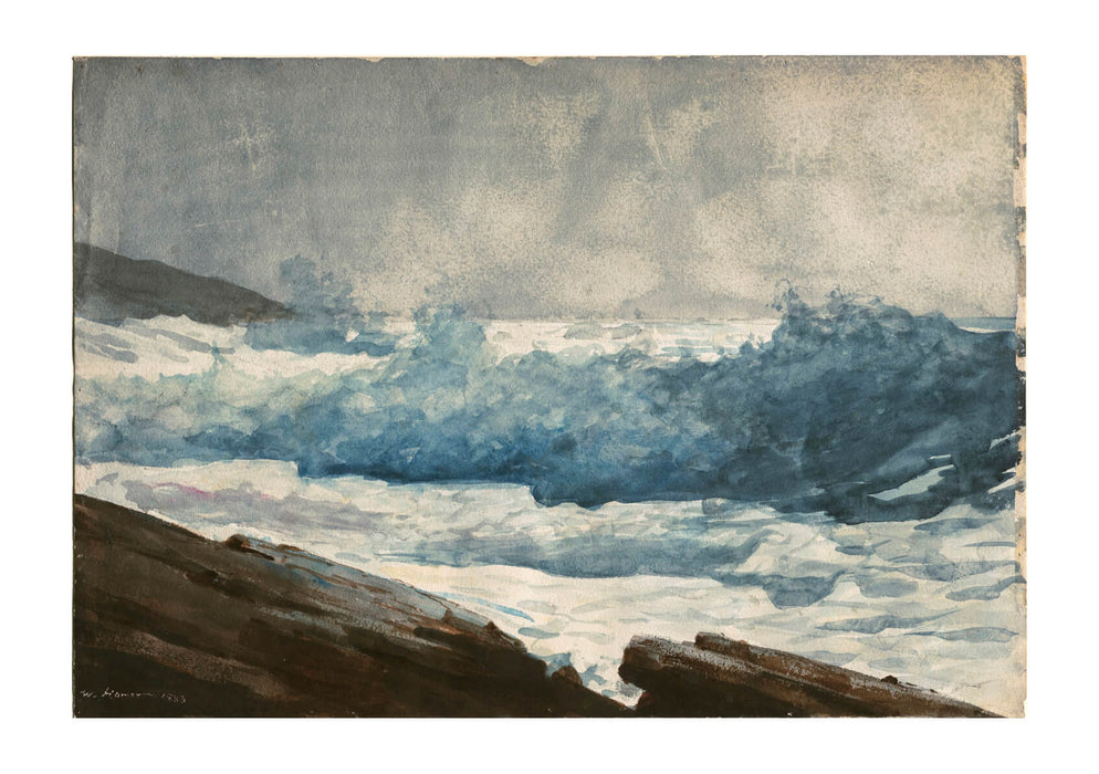Winslow Homer - Prout's Neck Breakers