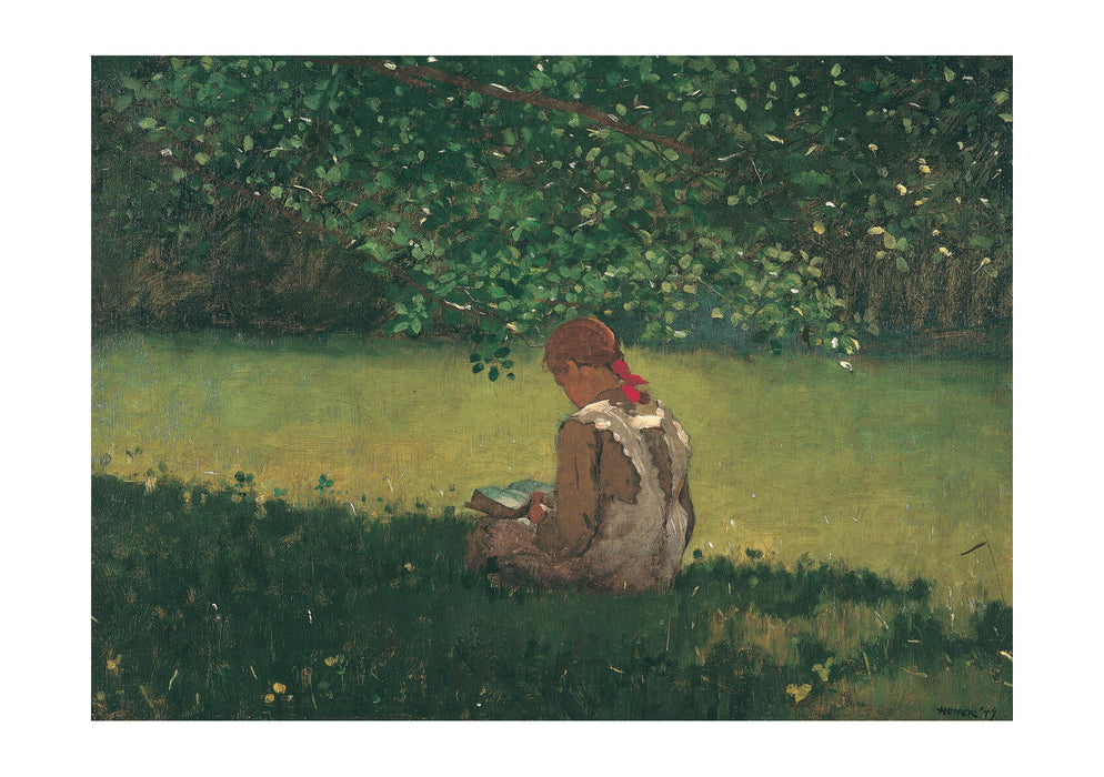 Winslow Homer - Reading by the Brook
