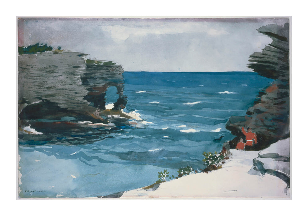 Winslow Homer - Rocky Shore Bermuda