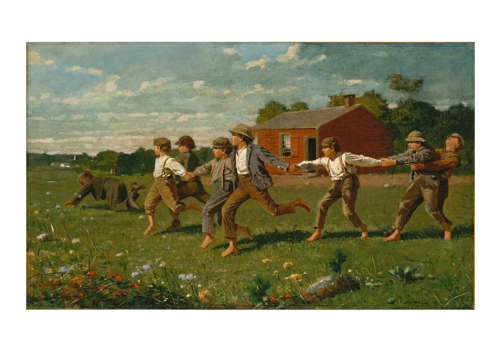 Winslow Homer - Snap the Whip