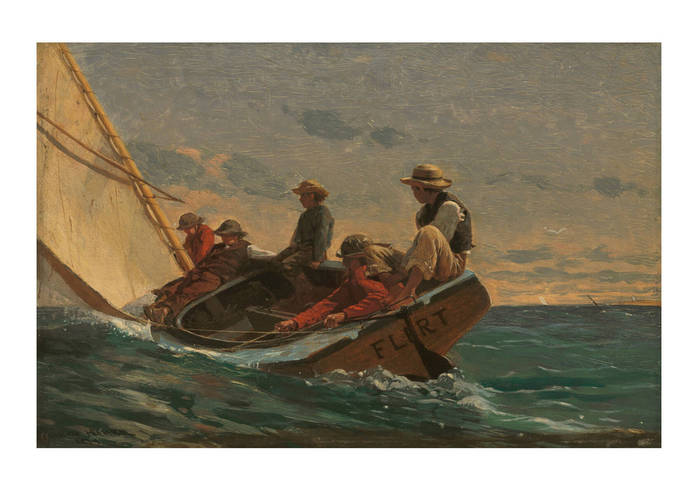 Winslow Homer - The Flirt (1874)