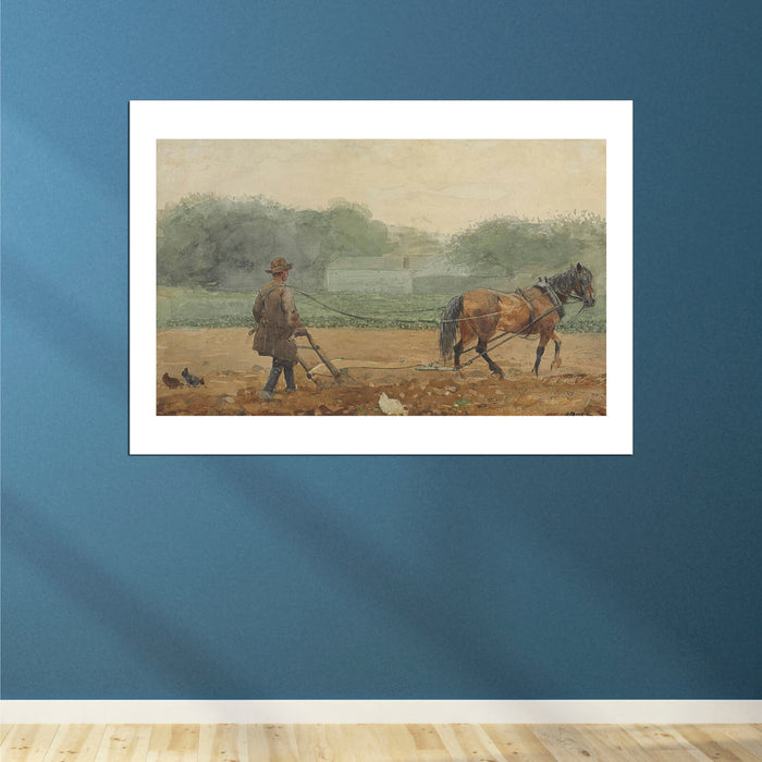 Winslow Homer - The Plowman (1878)