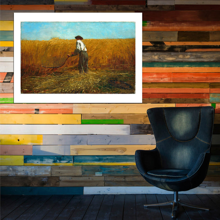 Winslow Homer - The Veteran in a New Field Harvesting