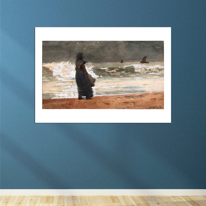 Winslow Homer - The Watcher Tynemouth