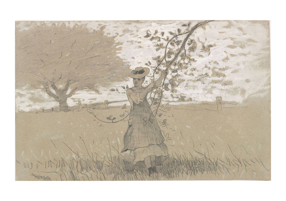 Winslow Homer - Under the Apple Boughs