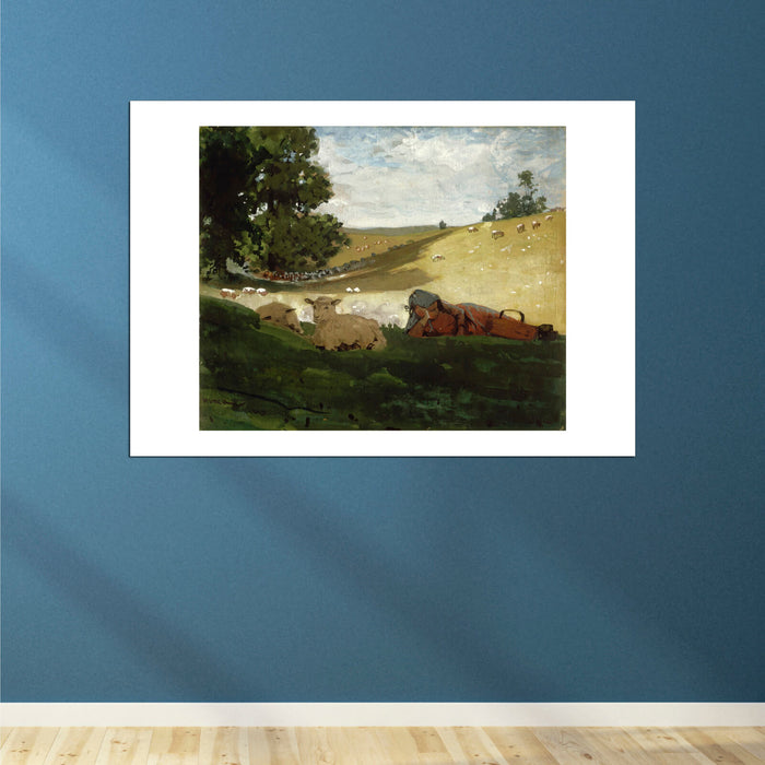 Winslow Homer - Warm Afternoon (Shepherdess)