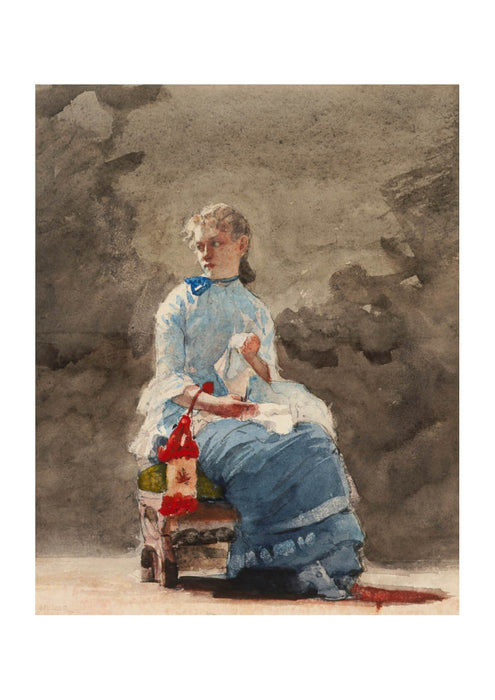 Winslow Homer - Woman Sewing