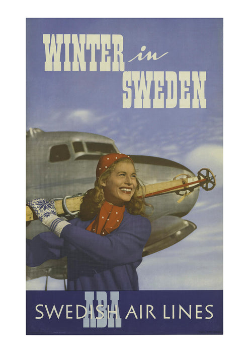 Swedish Air Lines Winter In Sweden