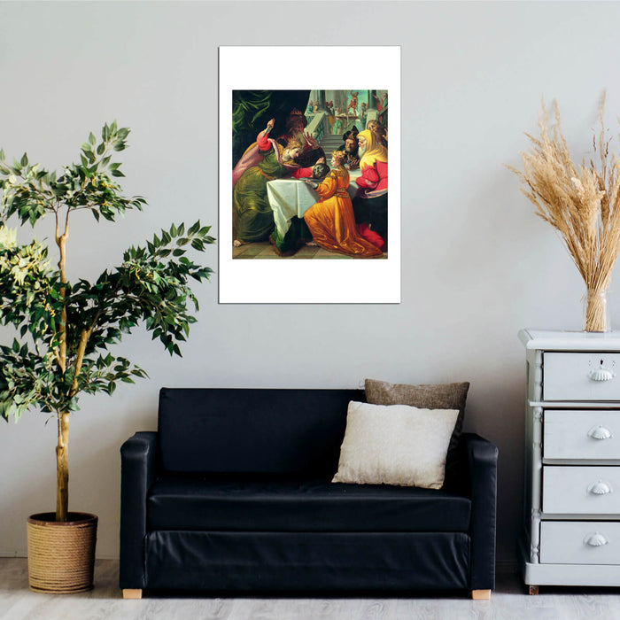 andrea Ansaldo - Herodias Presented With Head Of Baptist